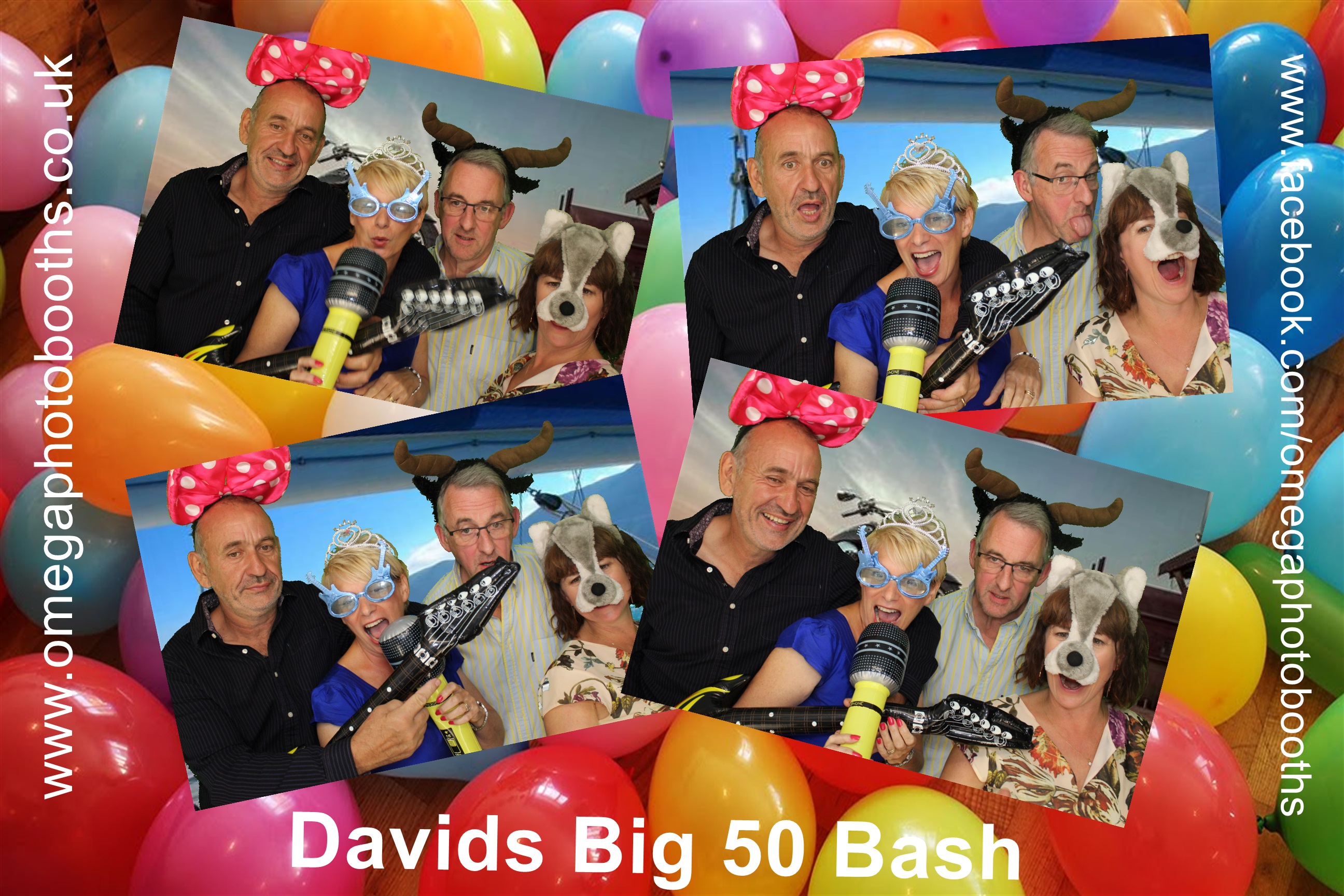 Davids 50th birthday party | View more photos from the event at gallery.omegaphotobooths.co.uk/u/Omega-Photobooths/Davids-50th-birthday-party